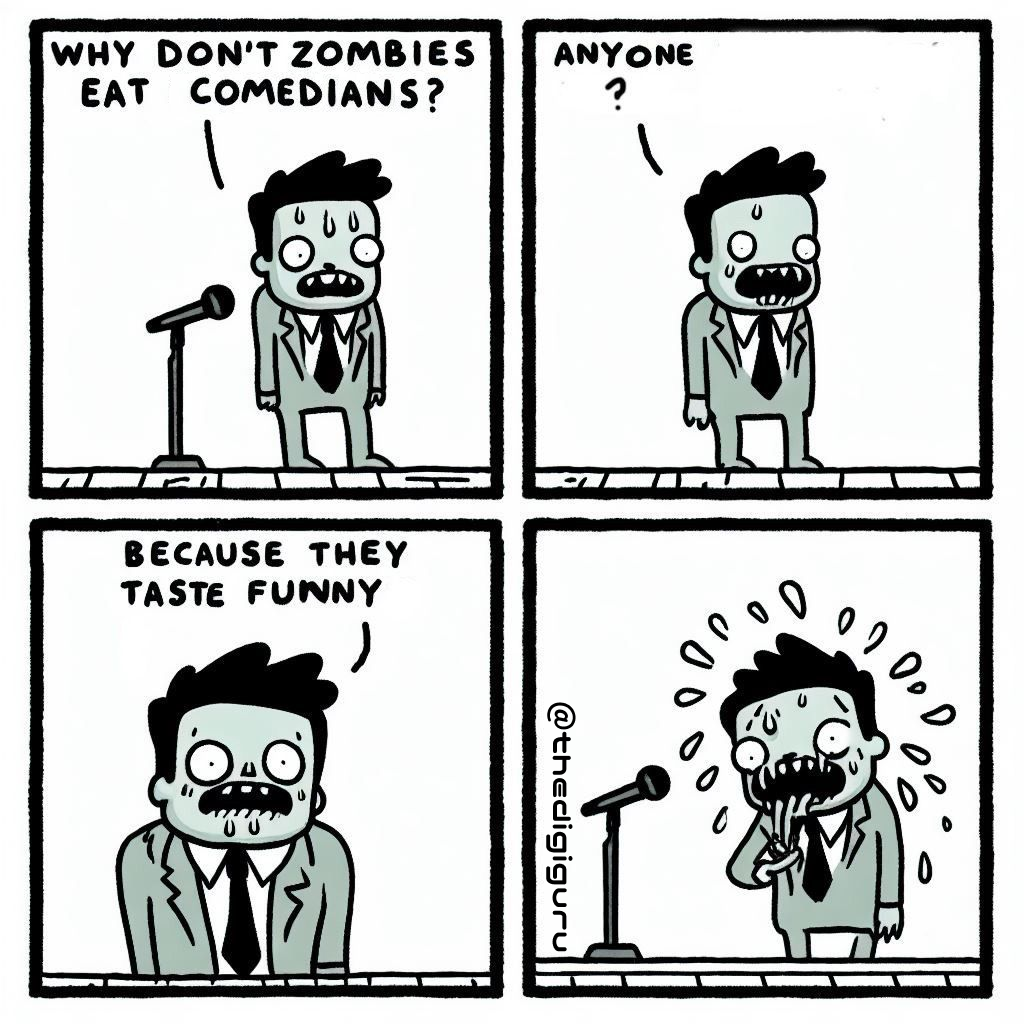 Zombie Comedian