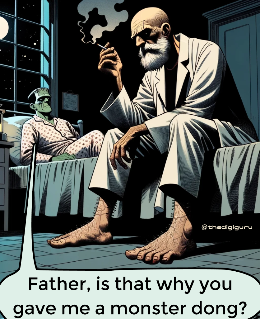 Frankenstein's a monster