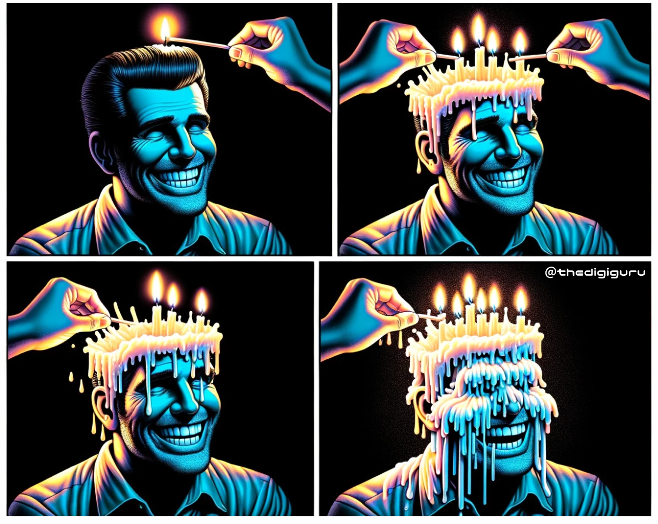 Light up face