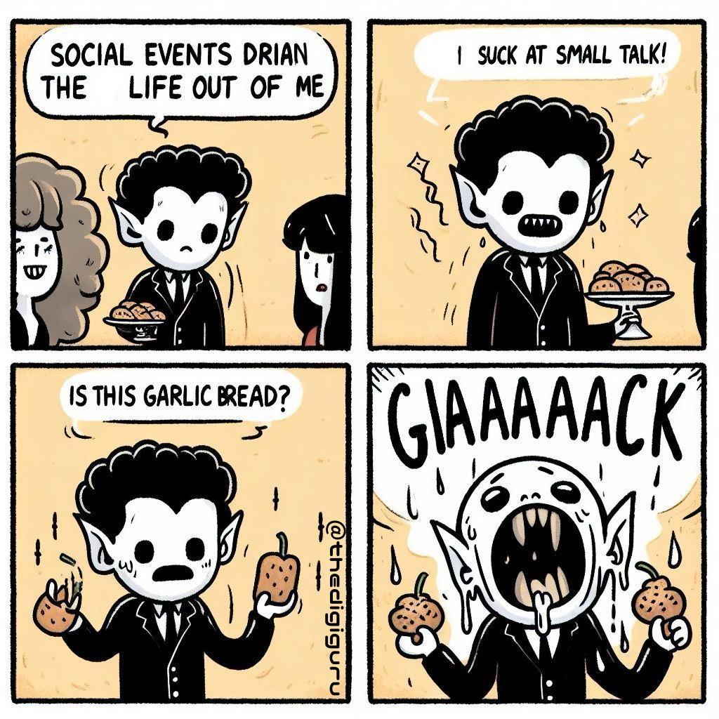 Vampires Don't Like Parties